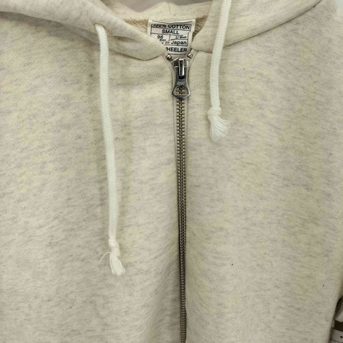 ループウィラー LOOPWHEELER ダブルジップ スウェット パーカー レディース  S